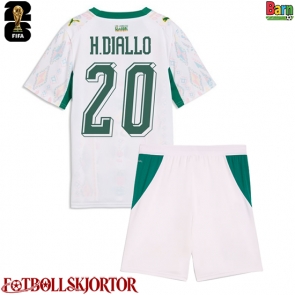 Senegal Habib Diallo #20 Hemmakläder Barn VM 2026 Kortärmad (+ Korta byxor)